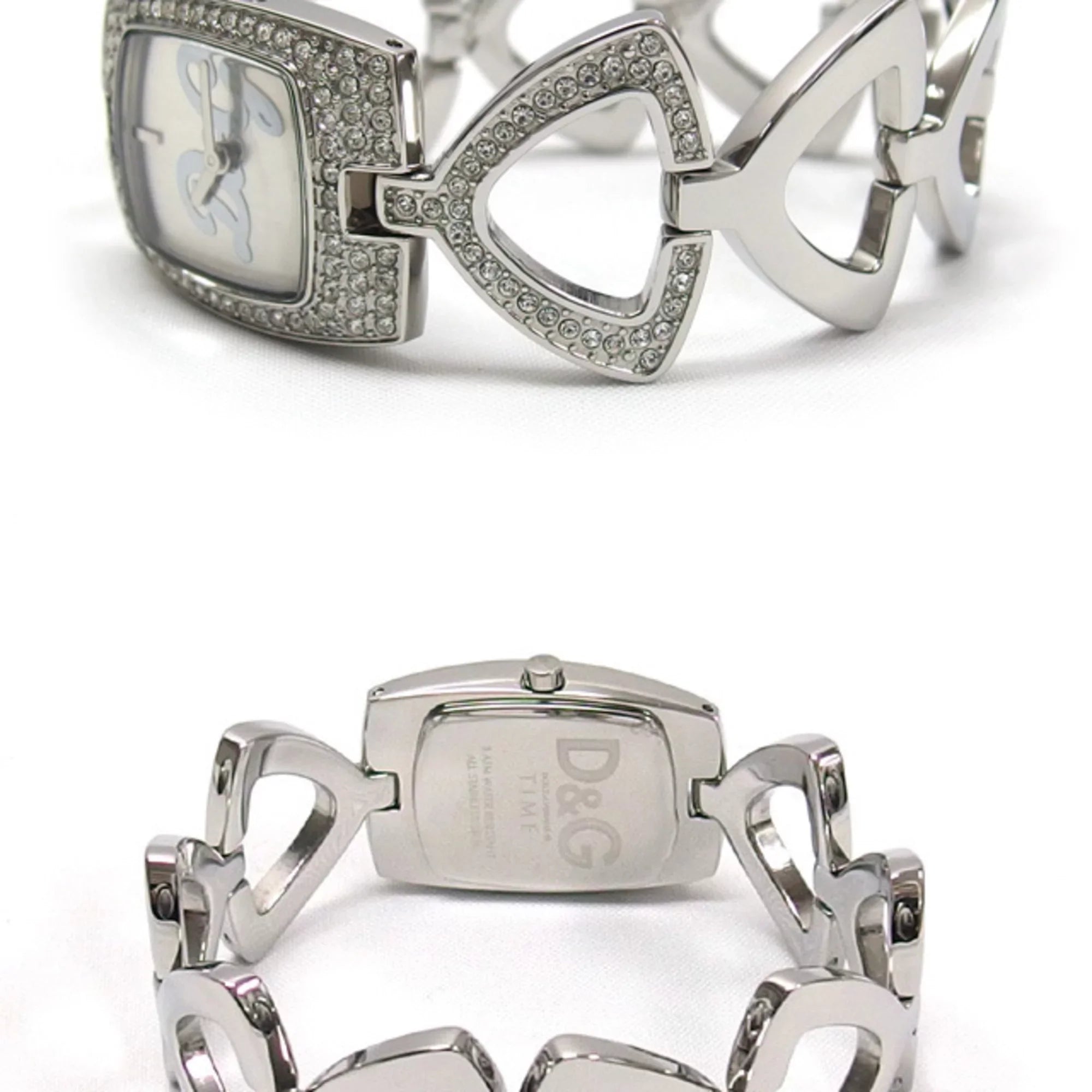 Pre-Owned D&G Ladies Watch Quartz Silver Dial (Fair)