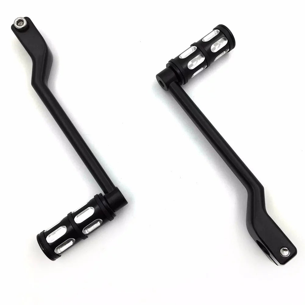 HTT- Style 011- Motorcycle Jet Aluminum Heel Toe Shift Levers/Gear Shift Pedal Levers w/ Shifter Pegs For Harley Davidson Trike 2008 and later