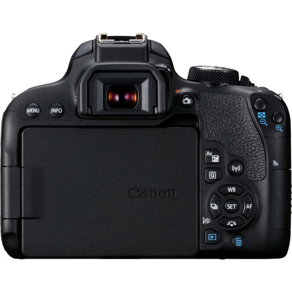 EOS 800D 24.2 Megapixel Digital SLR Camera with Lens, 0.71", 2.17", Dark