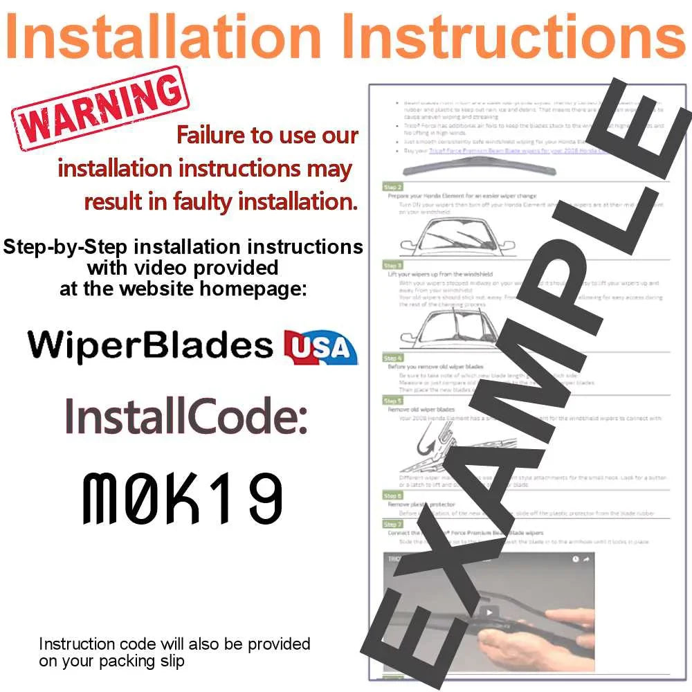 2019 Audi A4 Quattro Beam Blade Wipers (Set of 2)