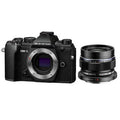 OM-5 Mirrorless Digital Camera with M.Zuiko Digital ED 12mm f/2 Lens, Jet