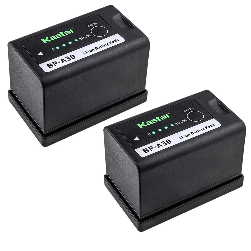 Kastar 2-Pack BP-A30 Battery 14.4V 3400mAh Replacement for EOS C200, EOS C200B, EOS C220B, EOS C300 Mark II PL Cinema EOS Camera, EOS C300 Mark III Digital Cinema Camera