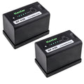 Kastar 2-Pack BP-A30 Battery 14.4V 3400mAh Replacement for EOS C200, EOS C200B, EOS C220B, EOS C300 Mark II PL Cinema EOS Camera, EOS C300 Mark III Digital Cinema Camera