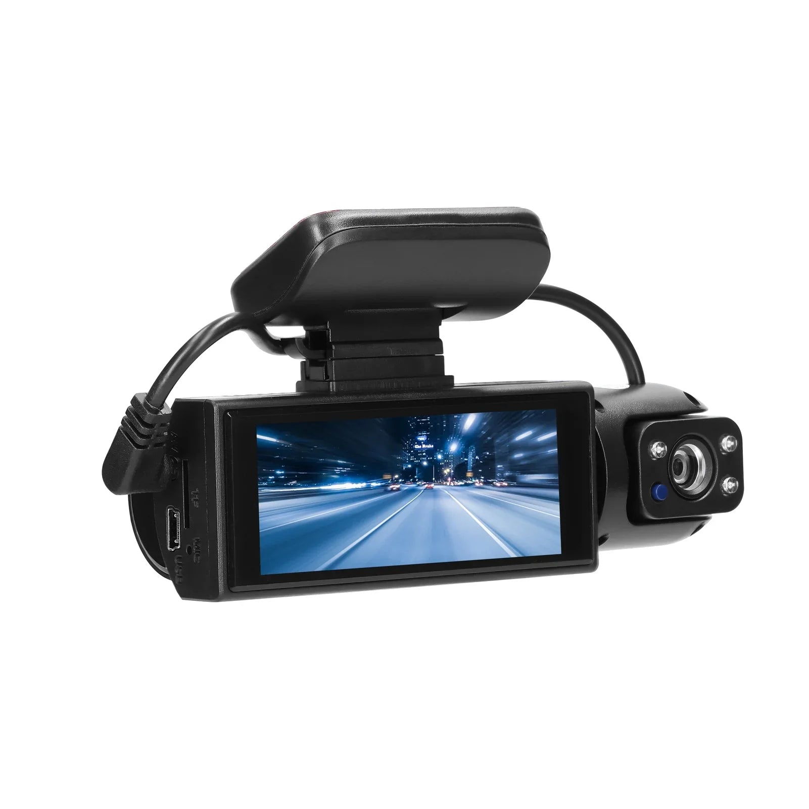 Dadypet Dash Camera,Dash Cam Car DVR 170 Wide Motion DVR 170 Camera Motion DVR 170 Wide Car Dual Lens Auto Dash Cam Car Video Car Camera HUIOP Motion Dvr Dual QISUO