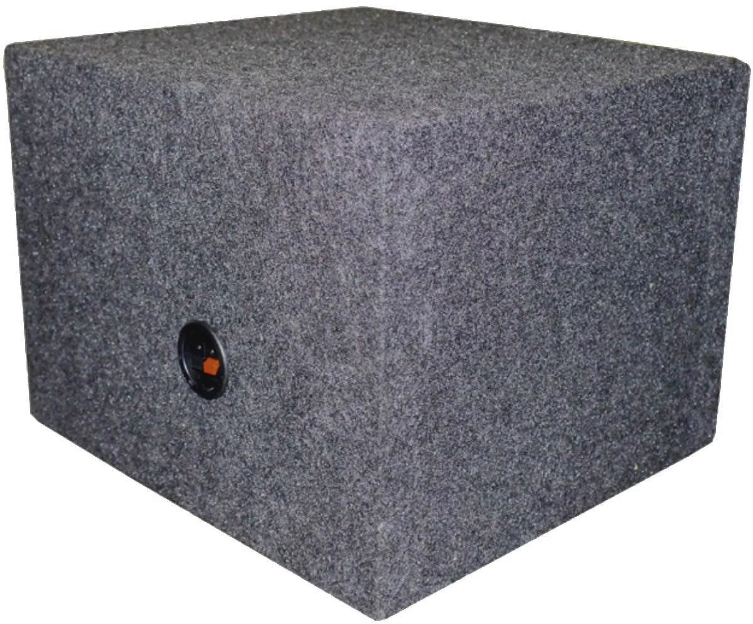 QPower 15" Single Empty Vented Ported Car Audio Subwoofer Sub Box Enclosure