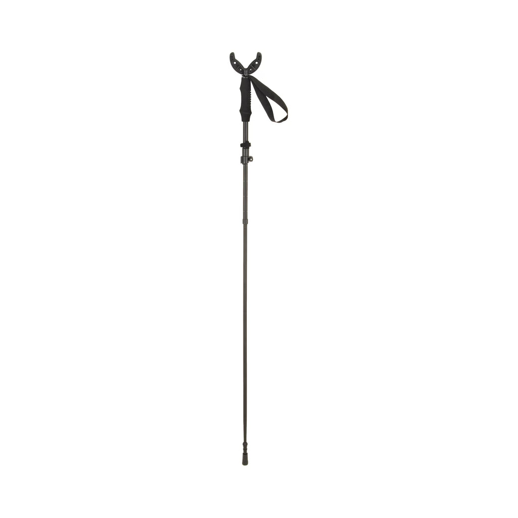Allen Company Backcountry Hunting Monopod Shooting Stick, Adjusts 55" to 62" Tall, Dark Aluminum, 1 ct
