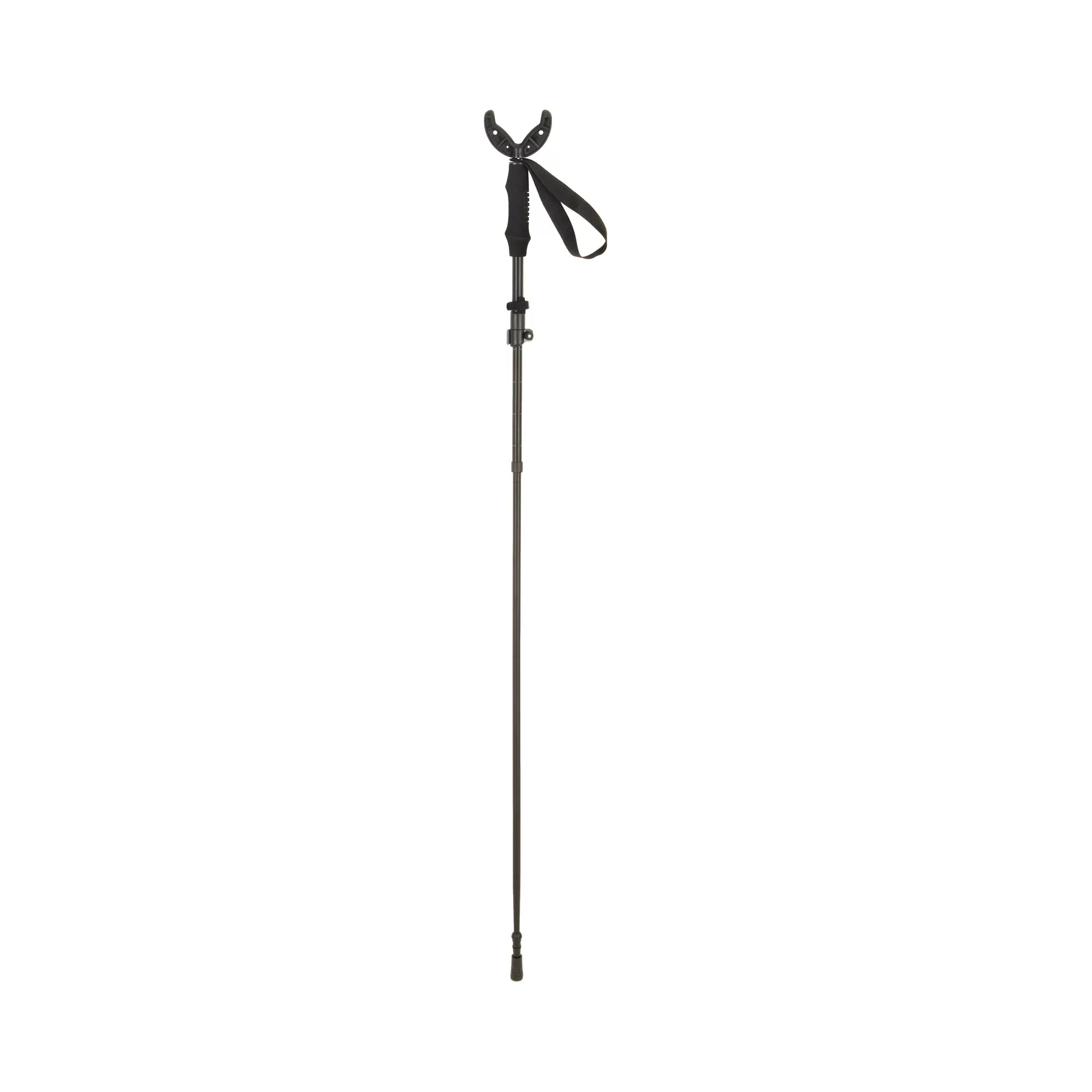 Allen Company Backcountry Hunting Monopod Shooting Stick, Adjusts 55" to 62" Tall, Dark Aluminum, 1 ct