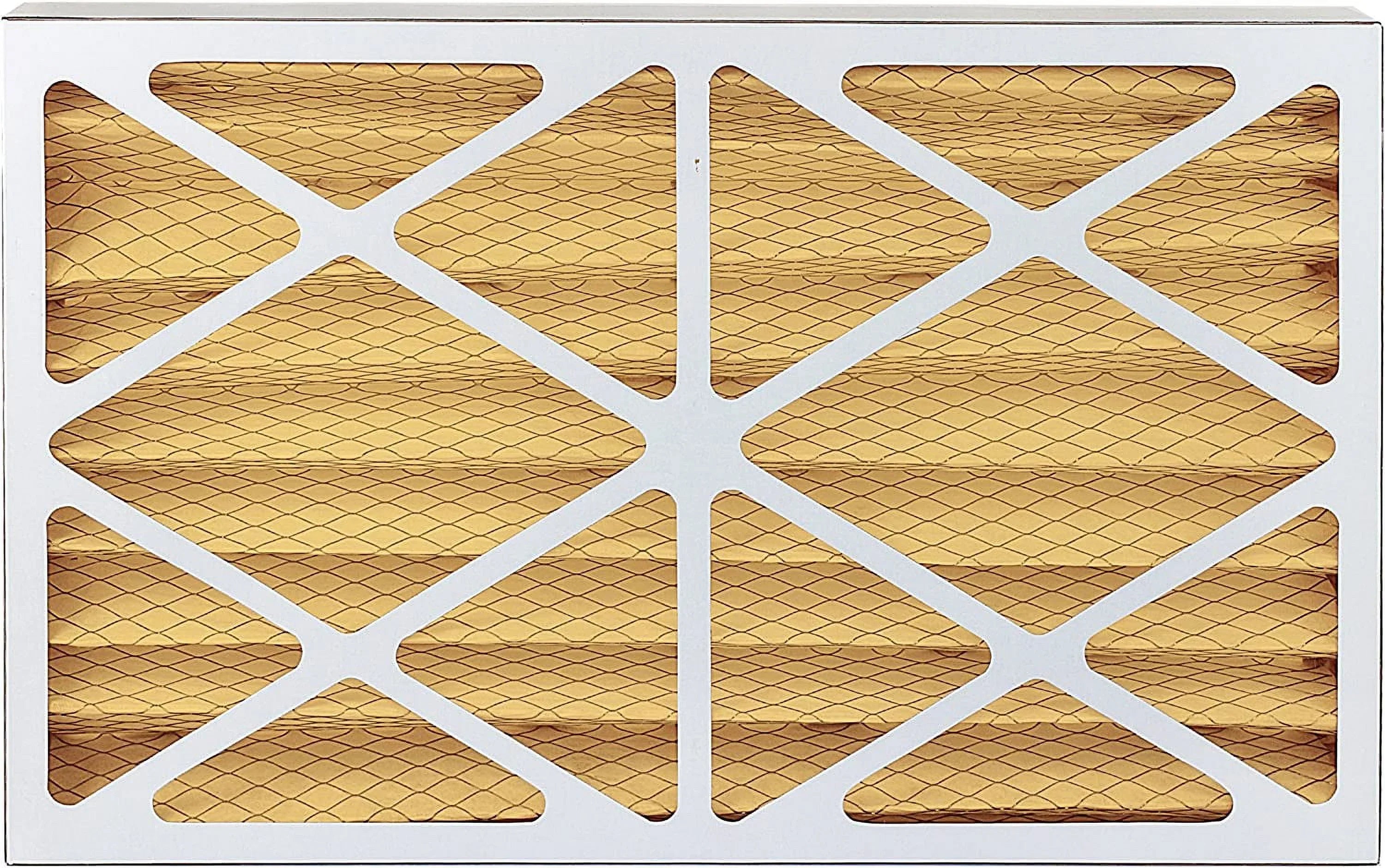 Filterbuy 8x20x4 MERV 11 Pleated HVAC AC Furnace Air Filters (5-Pack)