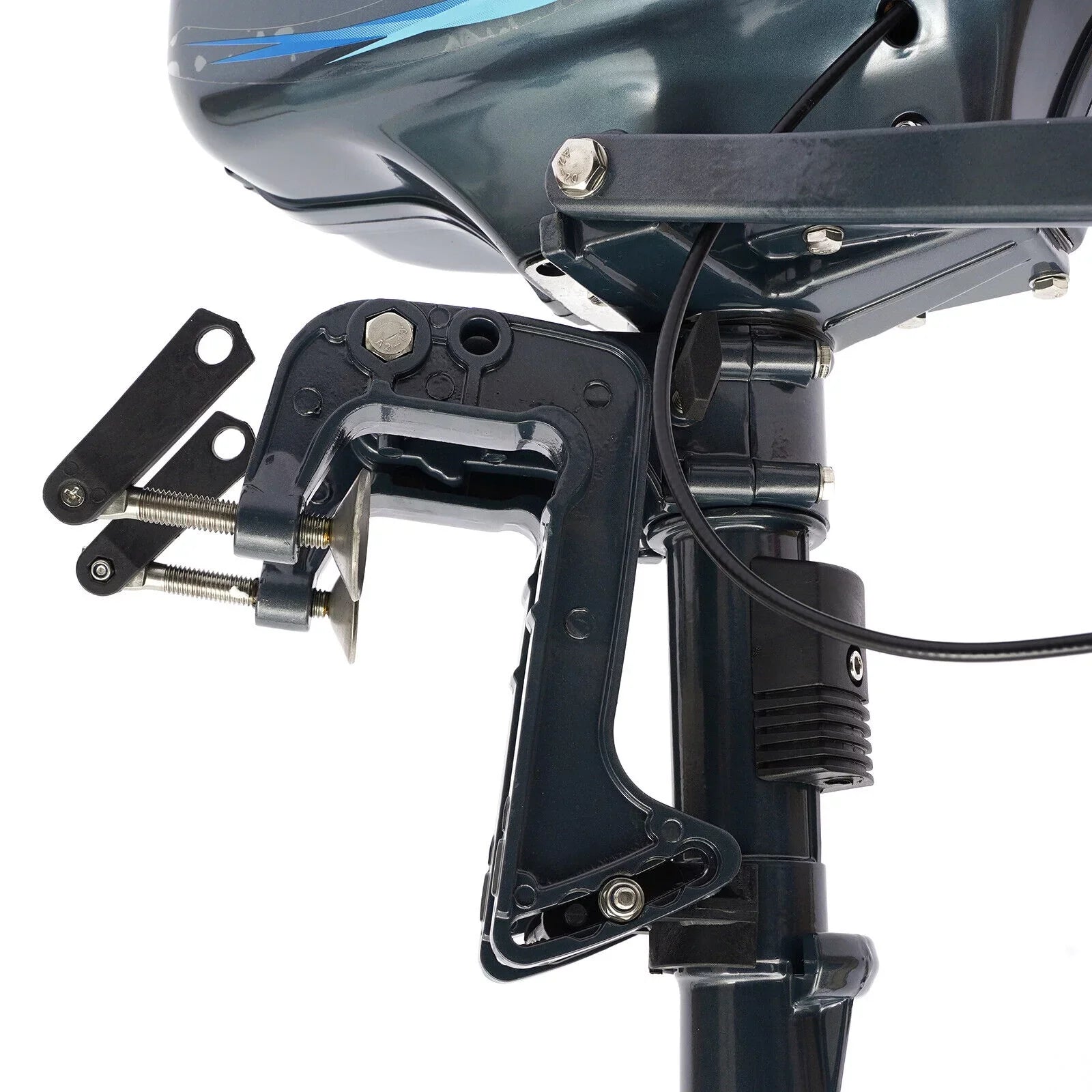 2-Stroke 3.5 Outboard Motor Boat Engine with Water Cooling System Fishing Boat Engine