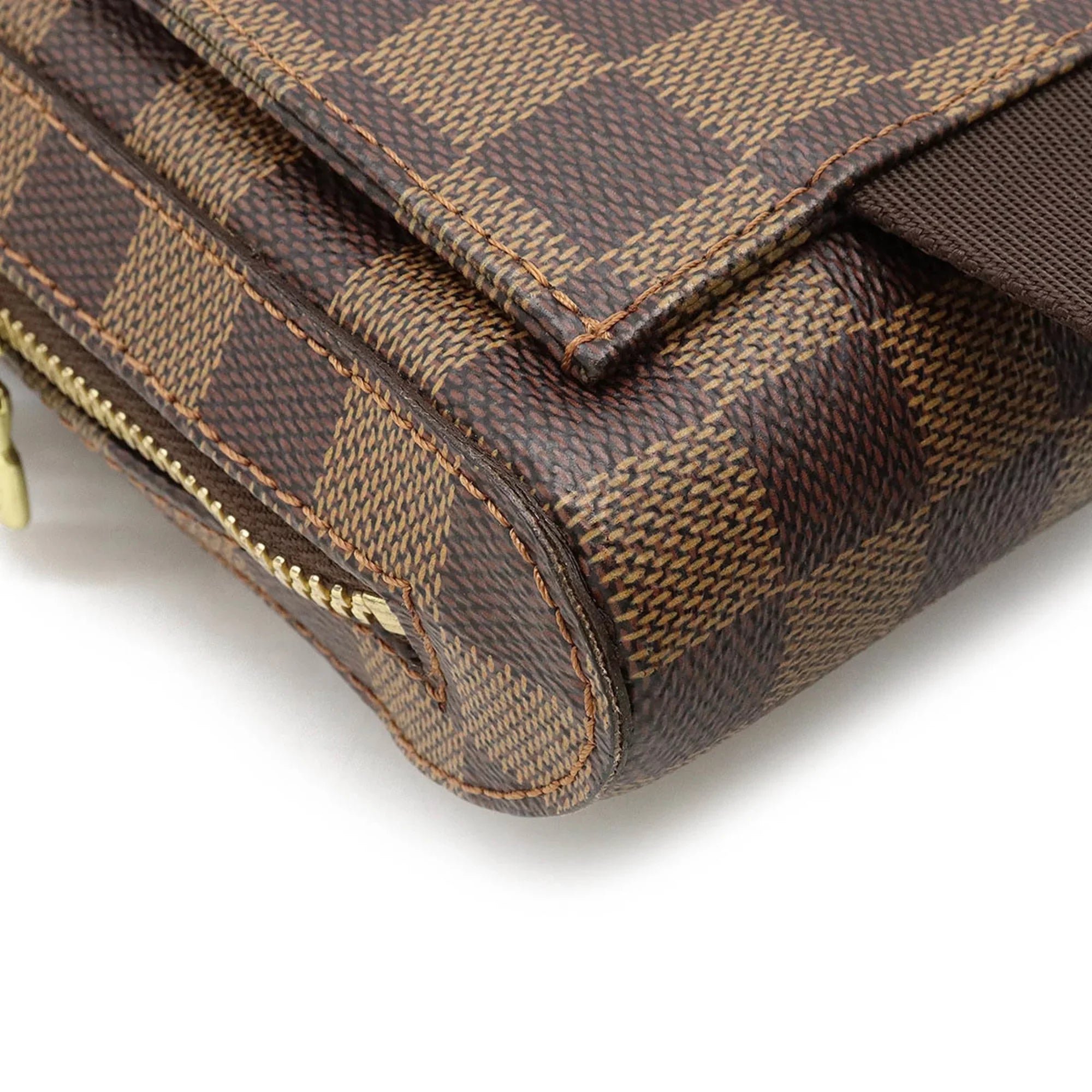 Pre-Owned LOUIS VUITTON Louis Vuitton Damier Jeronimos Body Bag Shoulder Waist Pouch N51994 (Good)