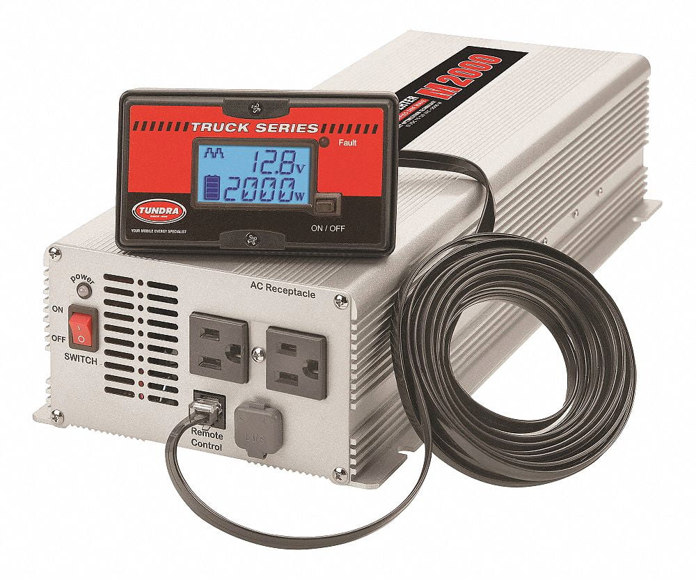 Tundra Inverter,120V AC Output Voltage,7.10" W M2000