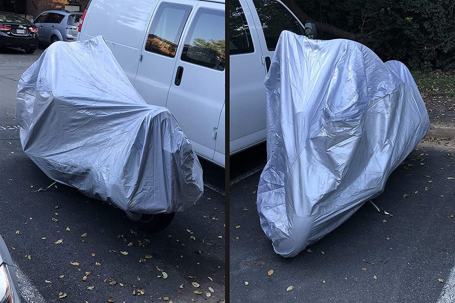 Weatherproof Motorcycle Cover Compatible With 2013 Beta Evo 250 4-stroke - Outdoor & Indoor - Protect From Rain Water, Snow, Sun - Reinforced Securing Straps - Durable Material - Free Storage Bag