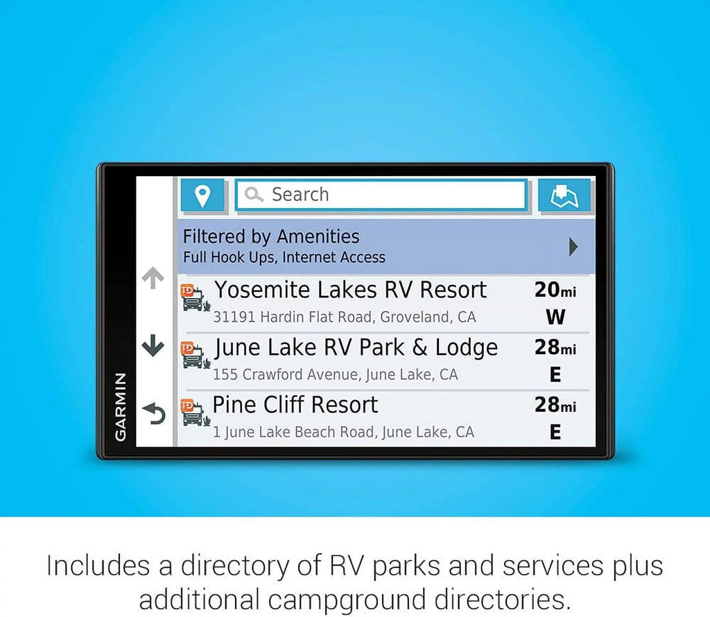 Garmin RV 780 GPS Traffic Navigator with 8GB MicroSD Card, 6Ave Travel Bundle & Cleaning Kit