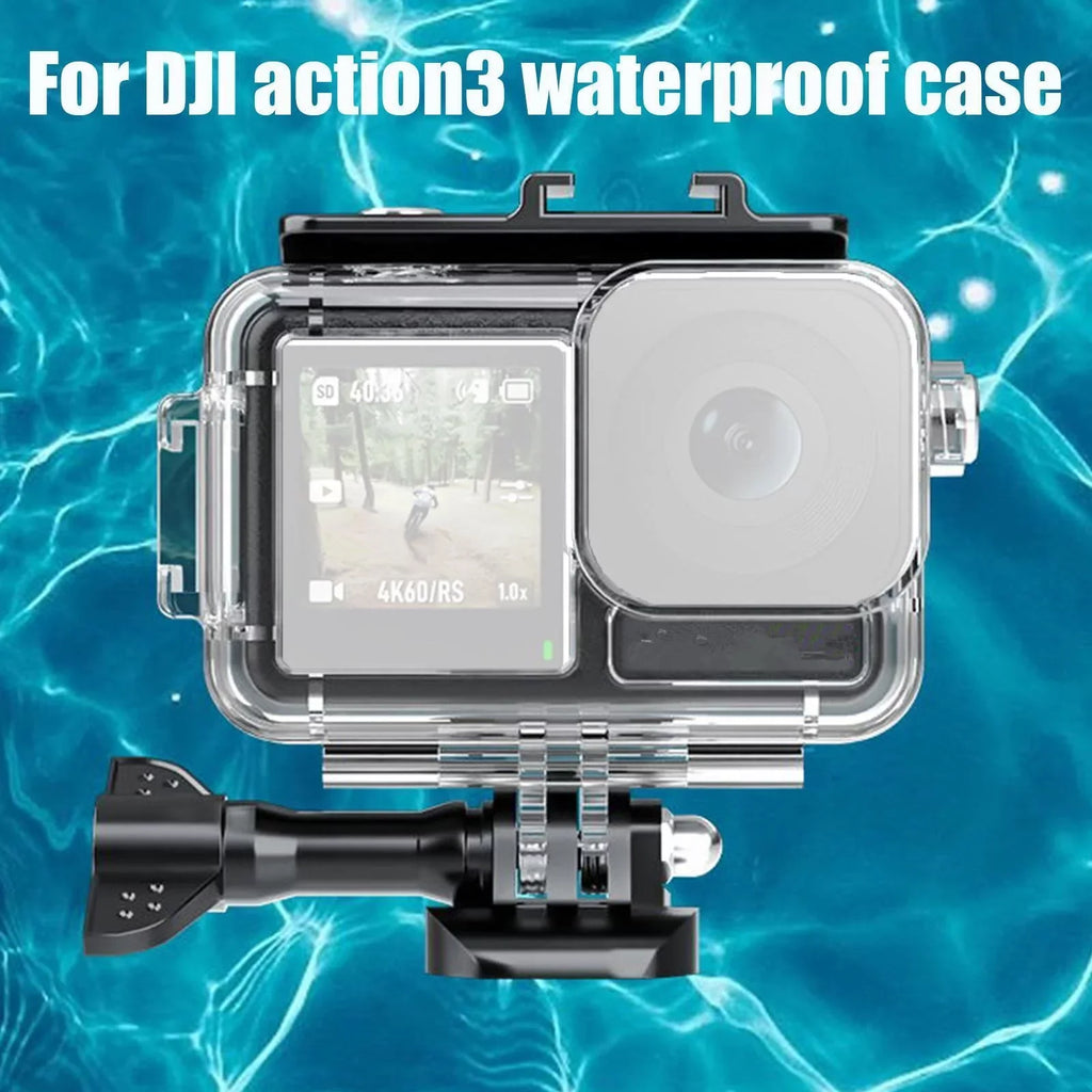 131ft/40m Waterproof Case Diving Underwater Housing Shell for DJI Osmo Action 3