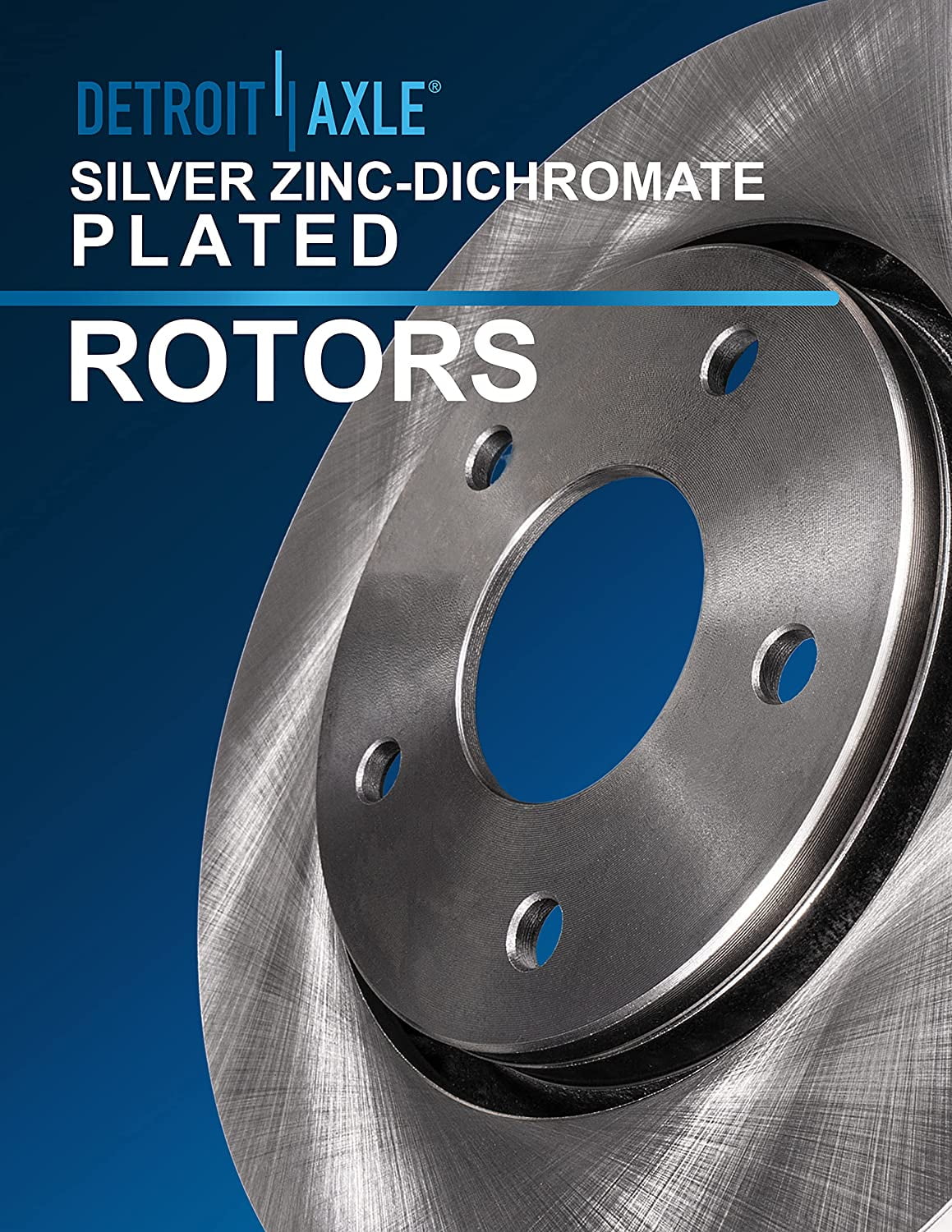 Detroit Axle - Brake Kit for 2013-2016 Ford Escape Front and Rear Disc Brake Rotors Ceramic Brake Pads Brakes 2013 2014 2015 2016 1.6L 2.5L Brakes and Rotors