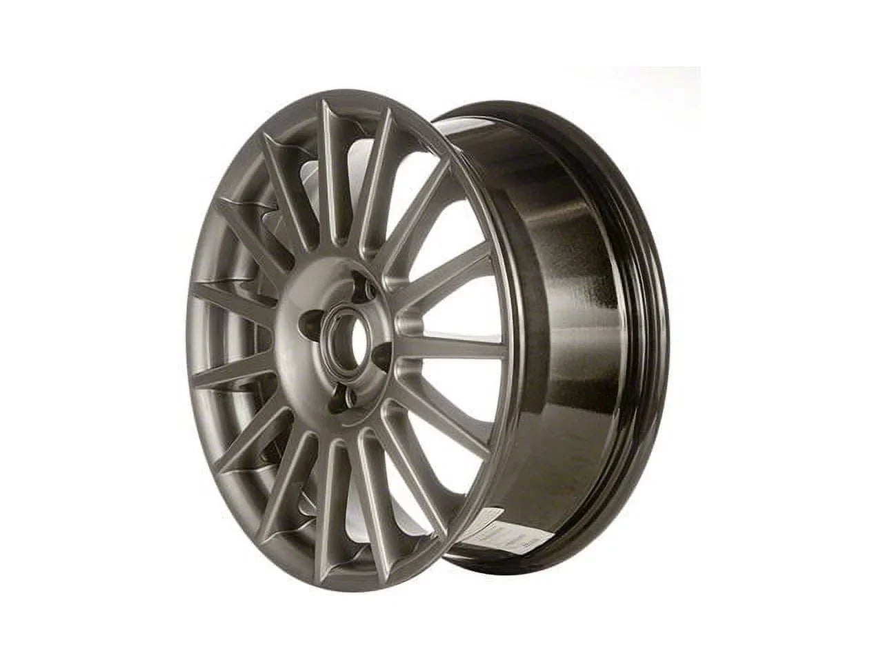 Aluminum Wheel - 17 x 7 Inch - Light Charcoal - Compatible with 2000 - 2013 Ford Focus (with TMPS) 2001 2002 2003 2004 2005 2006 2007 2008 2009 2010 2011 2012