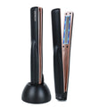 DIMUXI Ultrasonic Hair Care Iron, Professional Cold Iron Straightner, Recovers the Damaged Hair, Wireless Portable