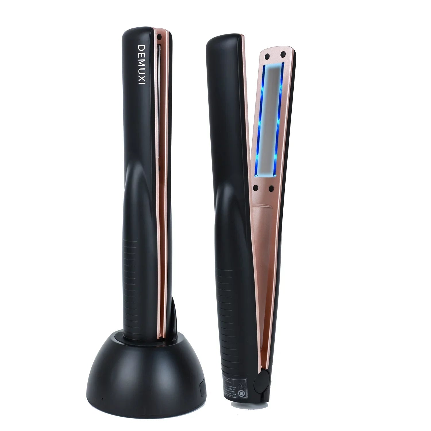 DIMUXI Ultrasonic Hair Care Iron, Professional Cold Iron Straightner, Recovers the Damaged Hair, Wireless Portable
