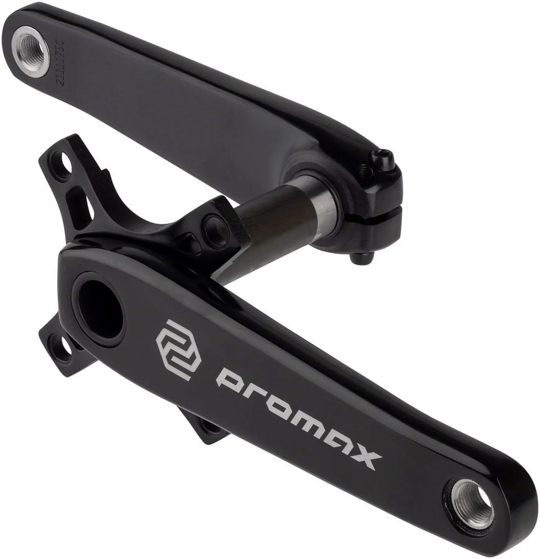 Promax HF-2 Crankset - 180mm, 24mm Spindle, 2-Piece, Jet