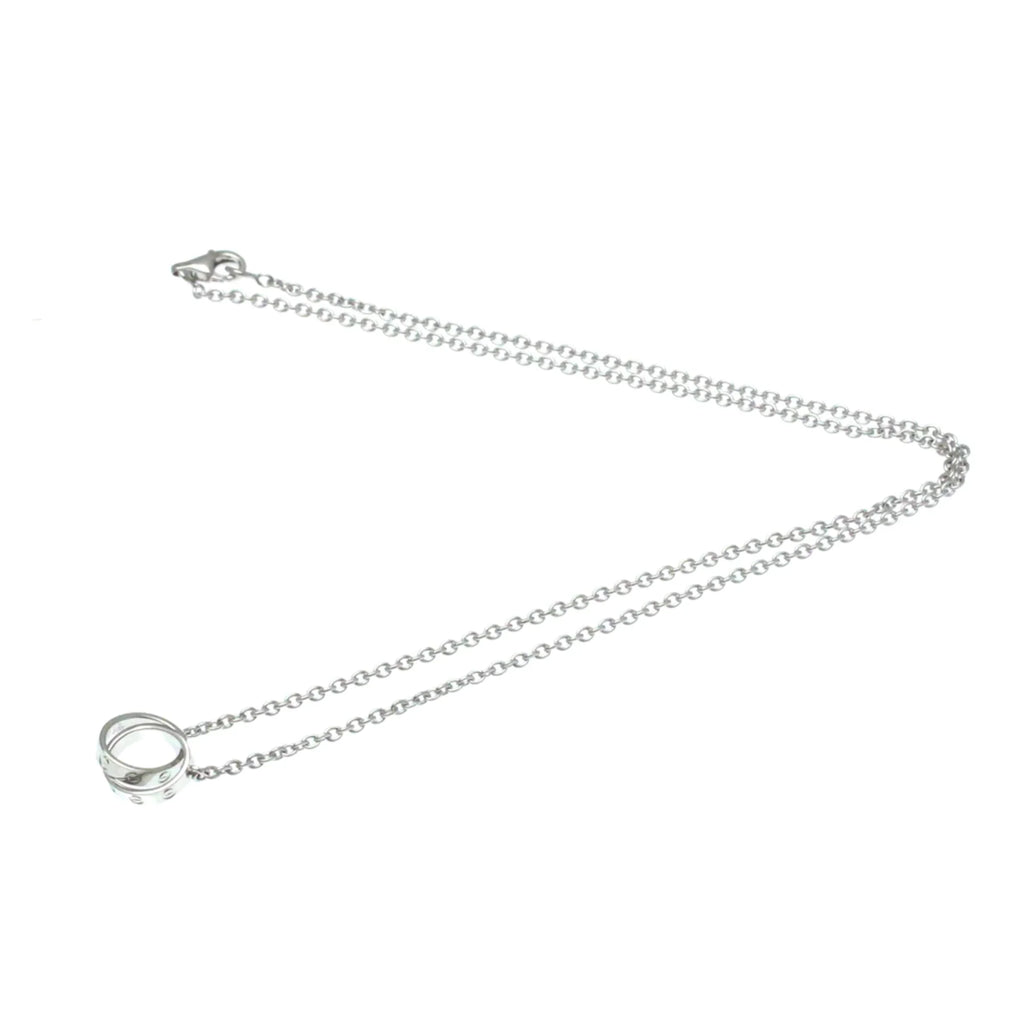 Pre-Owned Cartier Love B7212500 White Gold (18K) Women's Necklace (Good)