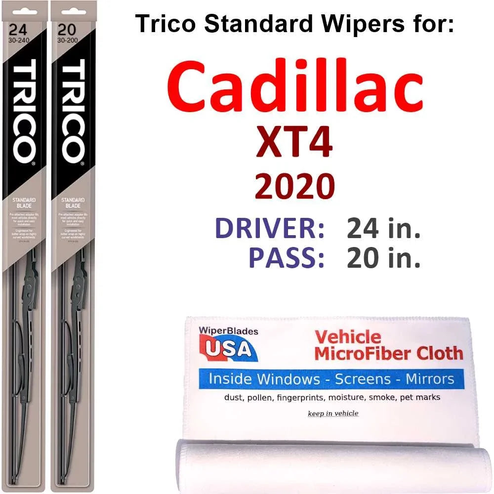 2020 Cadillac XT4 Wiper Blades (Set of 2)