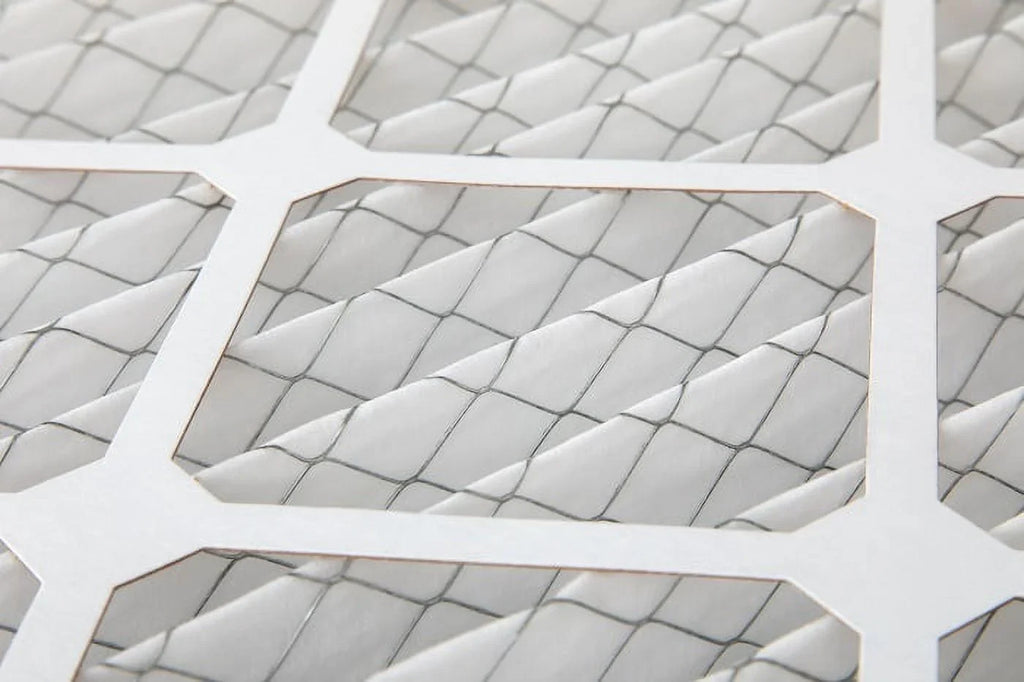 6 Pack of 15x20x1 MERV 13 Pleated Air Filters by Glasfloss. Actual Size: 14-1/2 x 19-1/2 x 7/8