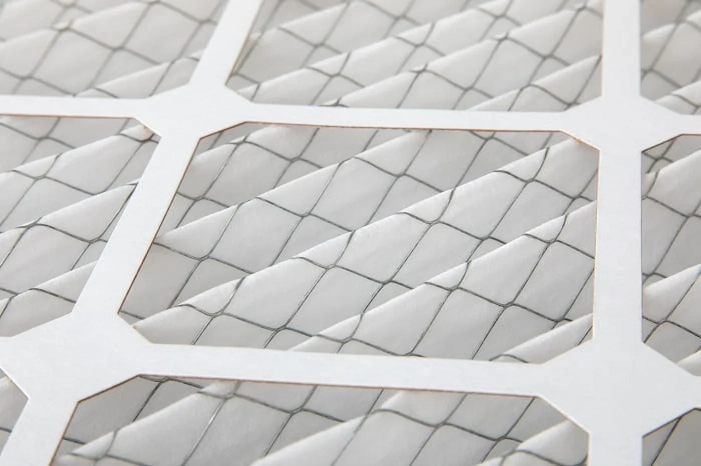 6 Pack of 15x20x1 MERV 13 Pleated Air Filters by Glasfloss. Actual Size: 14-1/2 x 19-1/2 x 7/8