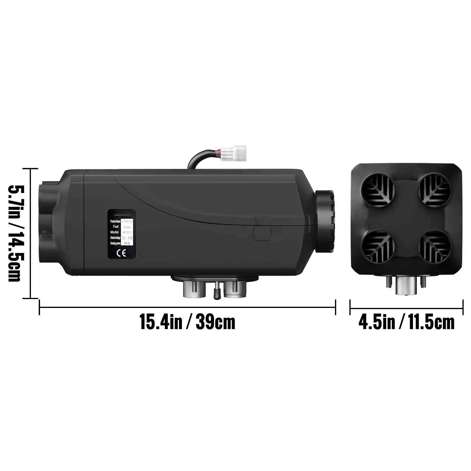 BENTISM 8KW 12V Diesel Air Heater LCD Thermostat 8000W For Trucks Boat Car Trailer