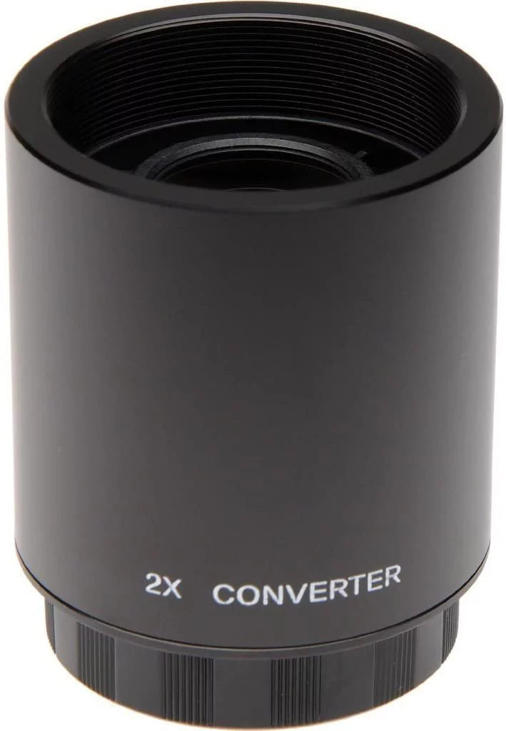 500mm f/8 Telephoto Lens (T Mount) with 2x Teleconverter (=1000mm) for 30D, 40D, 50D