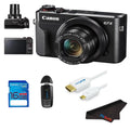 PowerShot G7 X Mark II Digital Camera + Pixi Starter Bundle