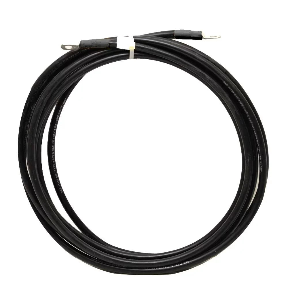 Triton Marine Boat Battery Cable | 4 AWG 12 Foot 5/16 Lugs Jet