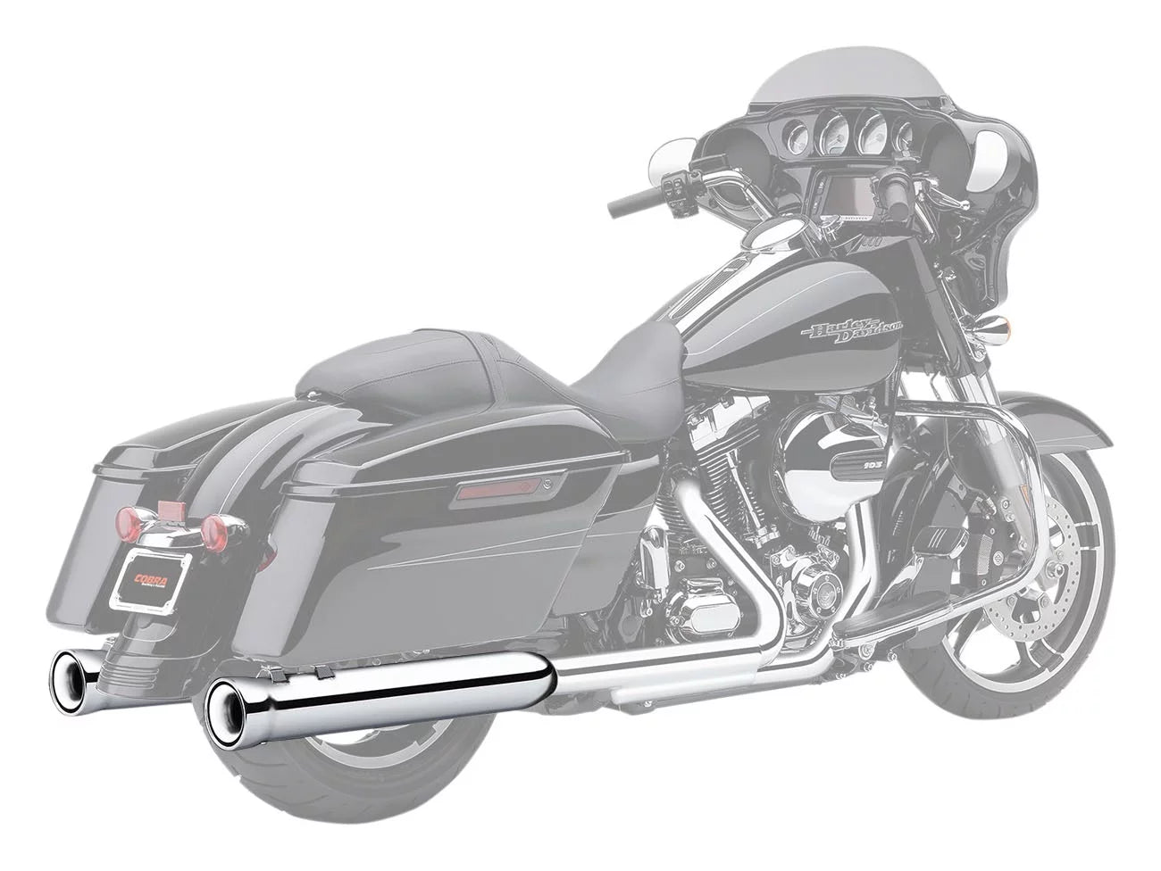 Cobra Neighbor Hater Chrome 4" Mufflers (6107)