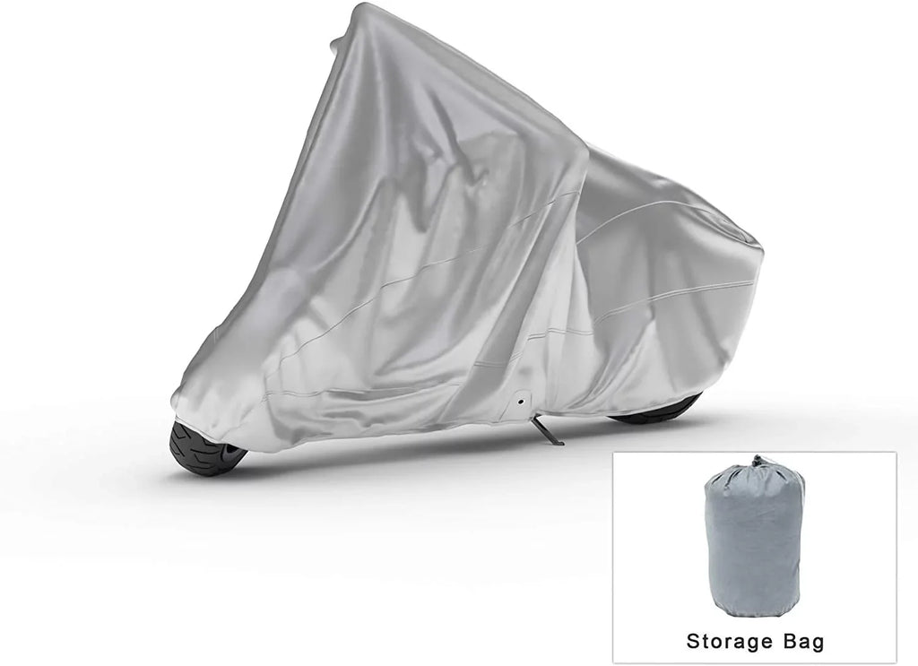 Weatherproof Motorcycle Cover Compatible With 2013 Beta Evo 250 4-stroke - Outdoor & Indoor - Protect From Rain Water, Snow, Sun - Reinforced Securing Straps - Durable Material - Free Storage Bag
