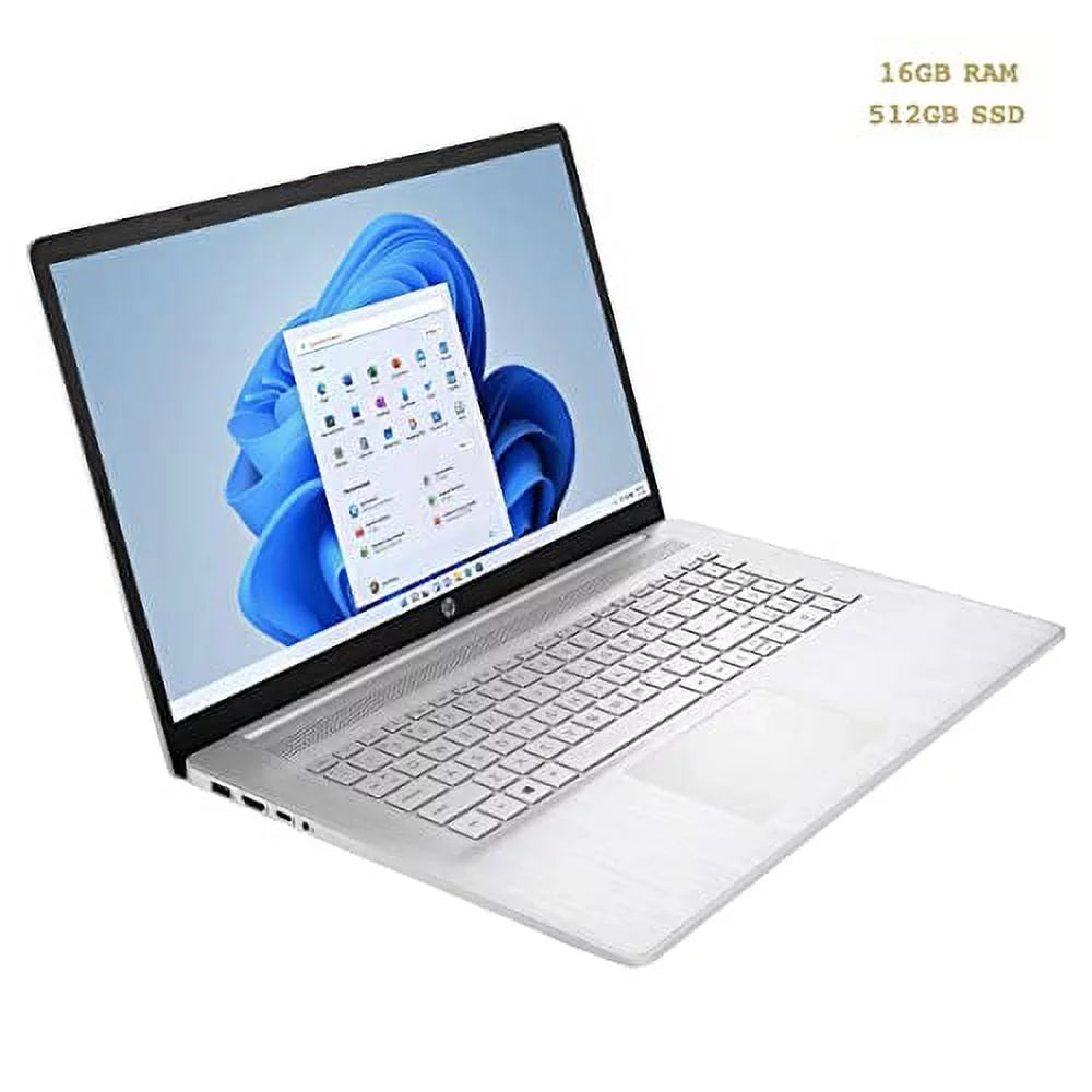 Business Laptop 2022 | 17.3" HD+ Touchscreen | 10-Core 12th i7-1255U Iris Xe Graphics | 32GB DDR4 | 4TB SSD | Backlit Keyboard | WiFi 6 Bluetooth | Win 11 Home | T 32GB USB
