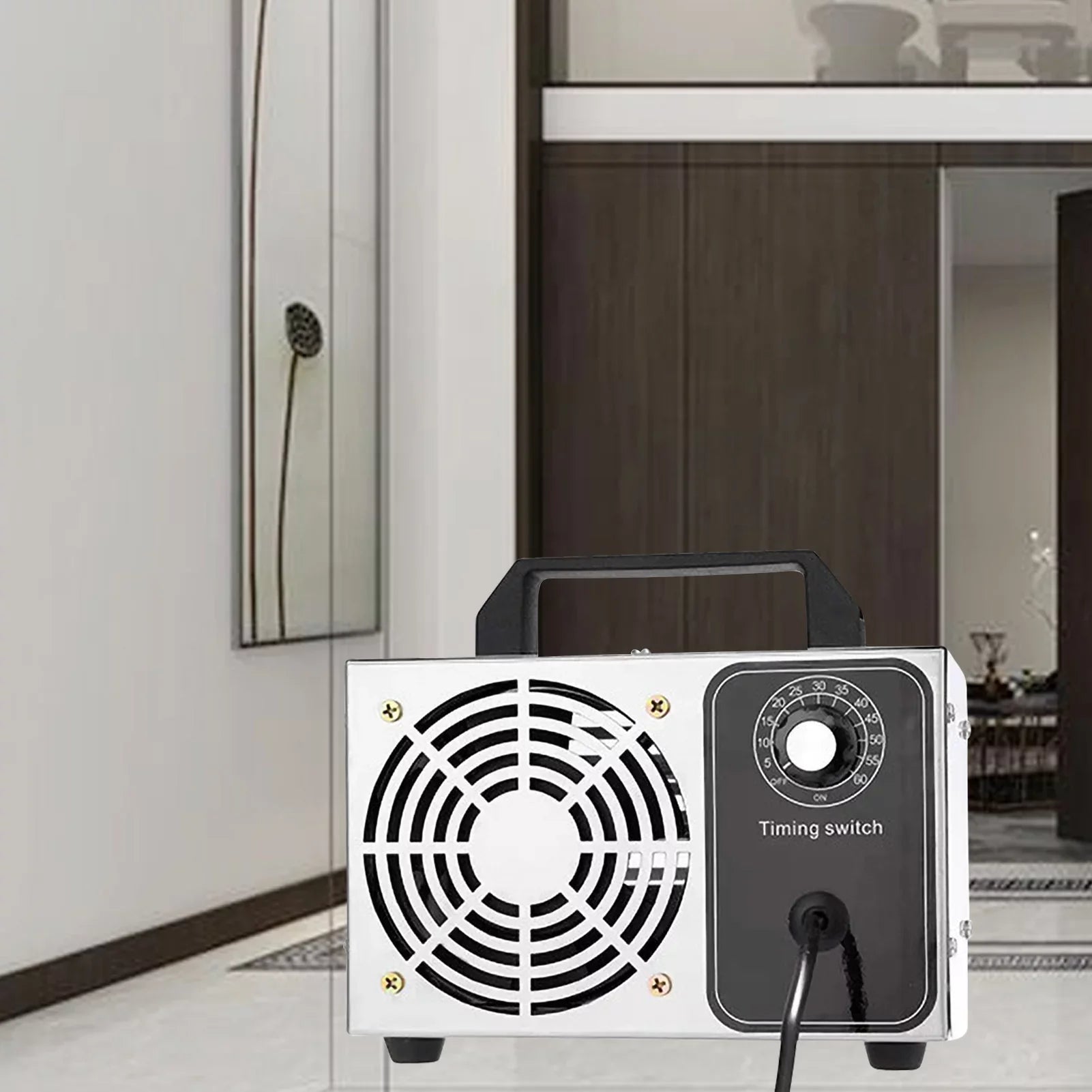 Tomfoto Generator 32g/h Machine O3 Air Purifier Air Deodorizer for Home Kitchen Office Car