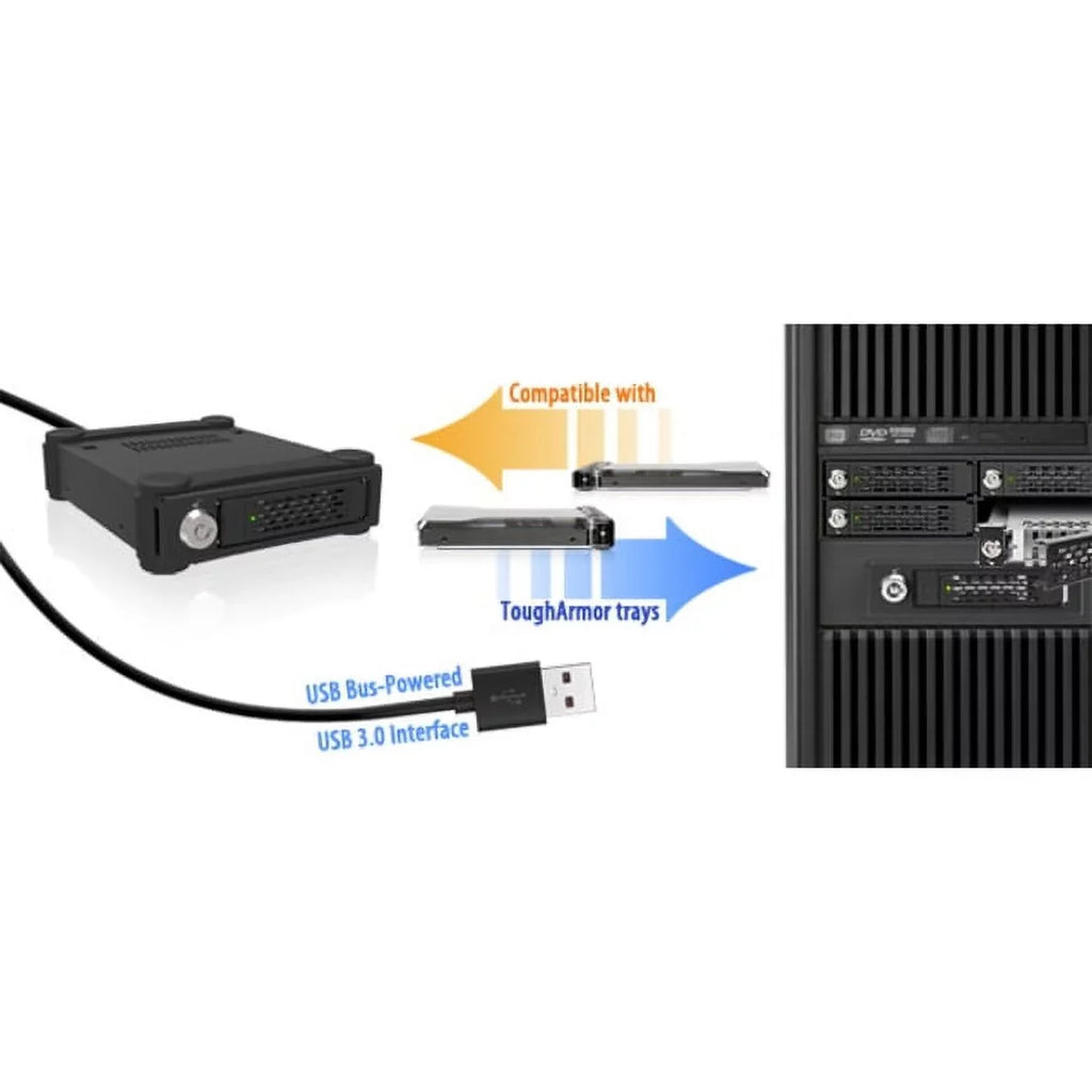 ICY RD MB998IP-B 8x2.5 MiniSAS HD HDD SSD in 1 x 5.25 bay Hot Swap Backplane