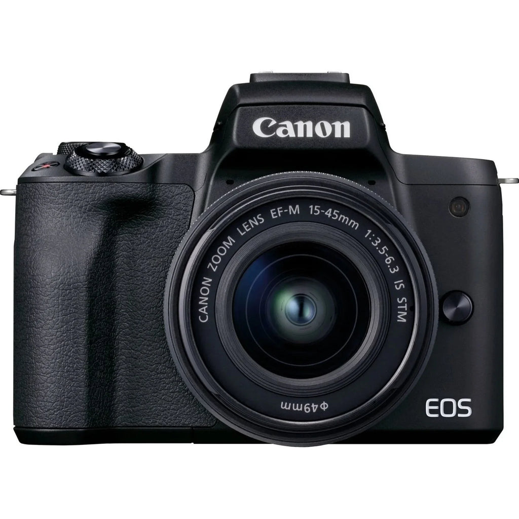 EOS M50 Mark II 24.1 Megapixel Mirrorless Camera with Lens, 0.59", 1.77", Ebony