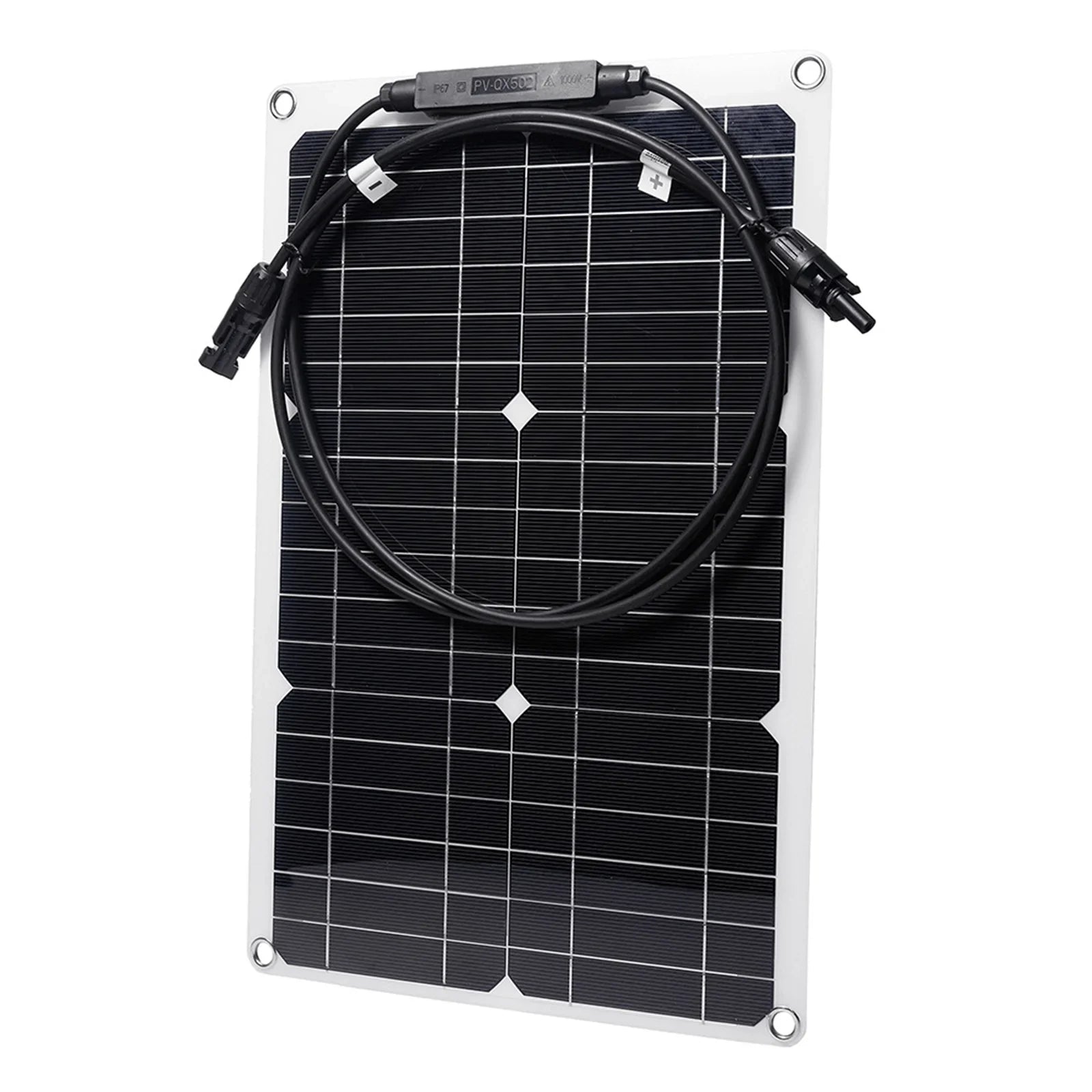 Dadypet Monocrystalline silicon panel,Solar Panel Car Battery Rv 20w 18v Portable Kit Waterproof Solar With Output To Output To 12v To 12v Car 12v Car Battery 18v Portable Solar Panel With Output
