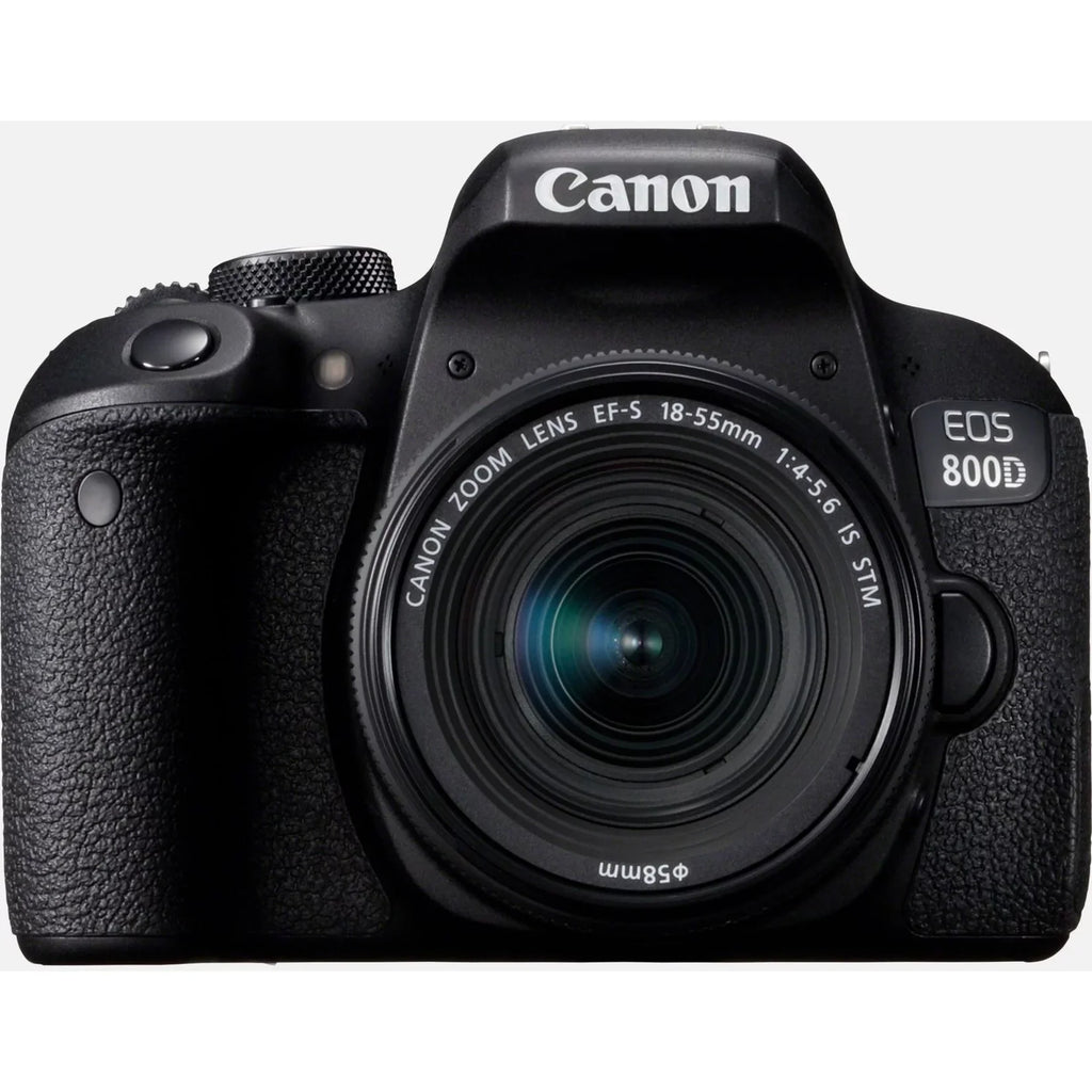 EOS 800D 24.2 Megapixel Digital SLR Camera with Lens, 0.71", 2.17", Dark