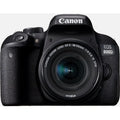 EOS 800D 24.2 Megapixel Digital SLR Camera with Lens, 0.71", 2.17", Dark