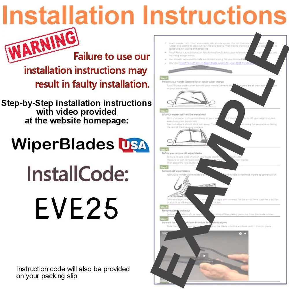 2017 Buick LaCrosse Performance Beam Wipers (Set of 2)