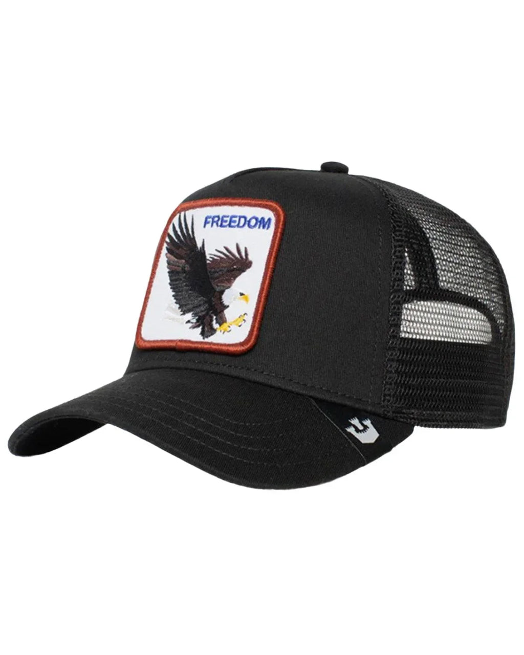 Goorin Bros Men's The Freedom Eagle Trucker Cap Ebony One Size