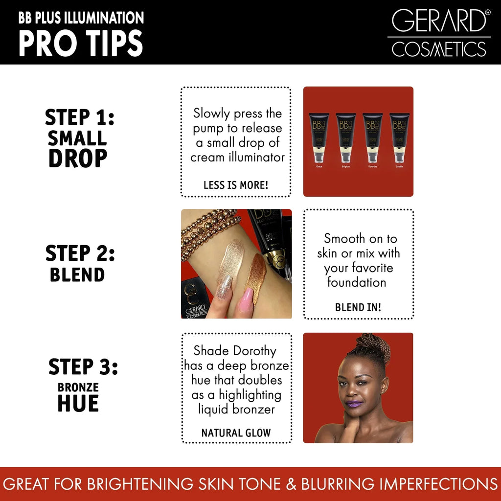 Gerard Cosmetics BB Plus Illumination Cream Highlighter, Dorothy