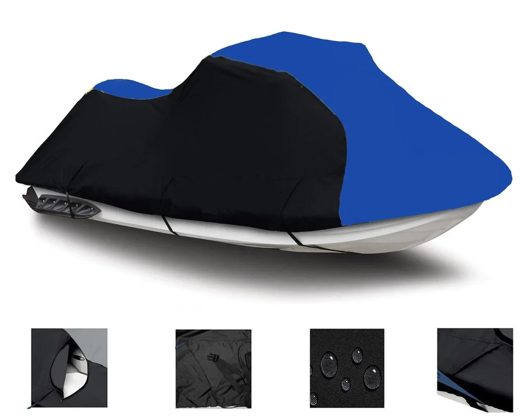 Jet / BLUE HEAVY-DUTY Cover Compatible for Polaris SL650 SL 750 JetSki Jet Ski PWC Cover 1992 1993 1994 1995 TOP OF THE LINE 1-2 Seater