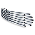 APS Premium Stainless Steel Silver Horizontal Billet Grille Insert Compatible with Ford Ranger 1998-2000 Lower Bumper N19-C84058F