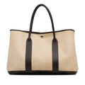Pre-Owned Authenticated Hermès Toile Garden Party 36 Canvas Fabric Brown Tote Bag Unisex (Good)