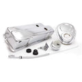 Racing Power Tall Valve Covers-Breather-Dipstick-Grommets-Timing Cover-Timing Tab Engine Dress Up Kit Steel Chrome Small Block Chevy - Kit