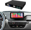 Road Top Wireless Carplay Retrofit Kit Decoder for i3 I01 NBT System 2012-2017 Year, Support Android Auto, Mirrorlink, Reverse Camera, Original Car Knob Control