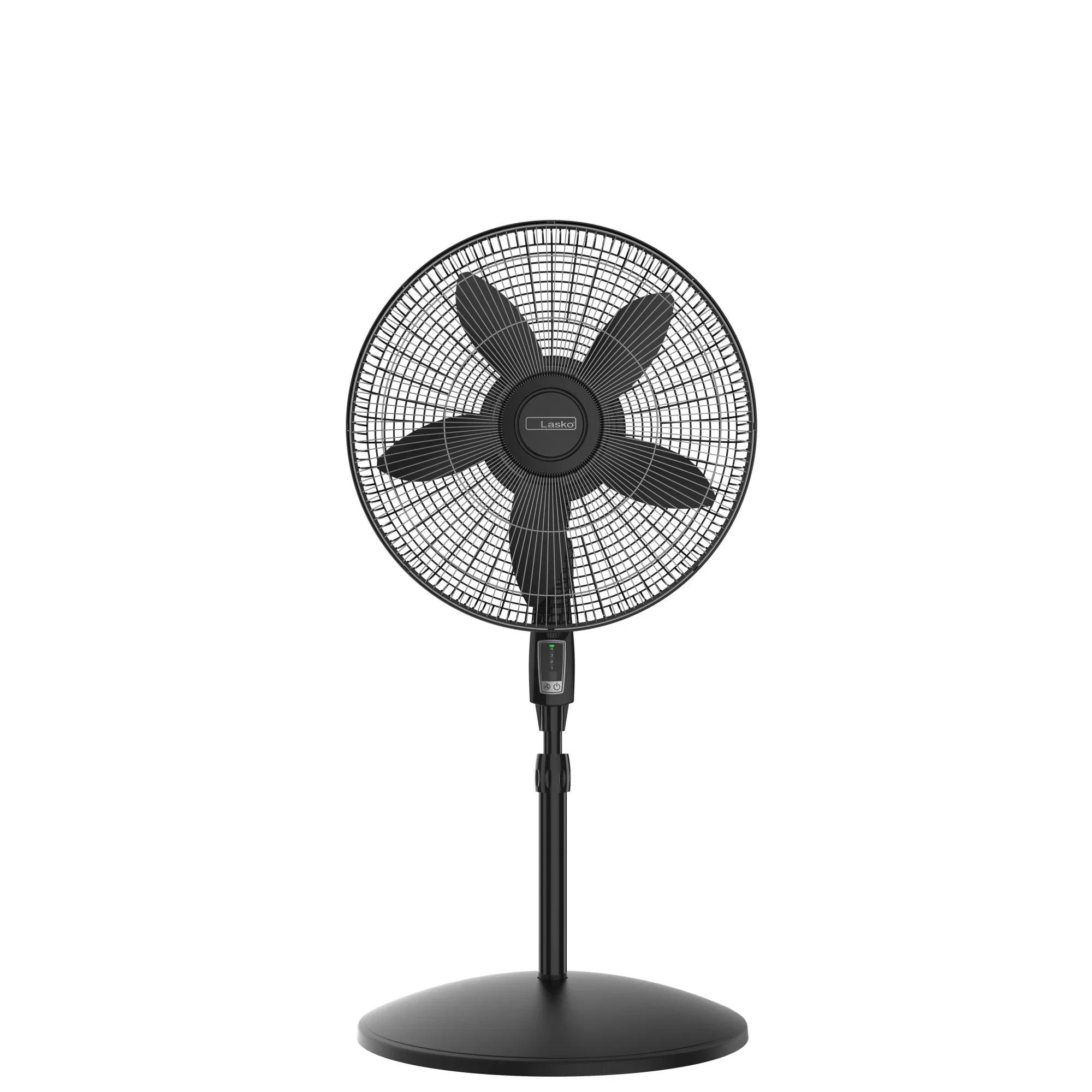 Lasko Cyclone Max 18" 4-Speed Large Room Pedestal Fan with Remote, 53" H, Ebony S18605, New
