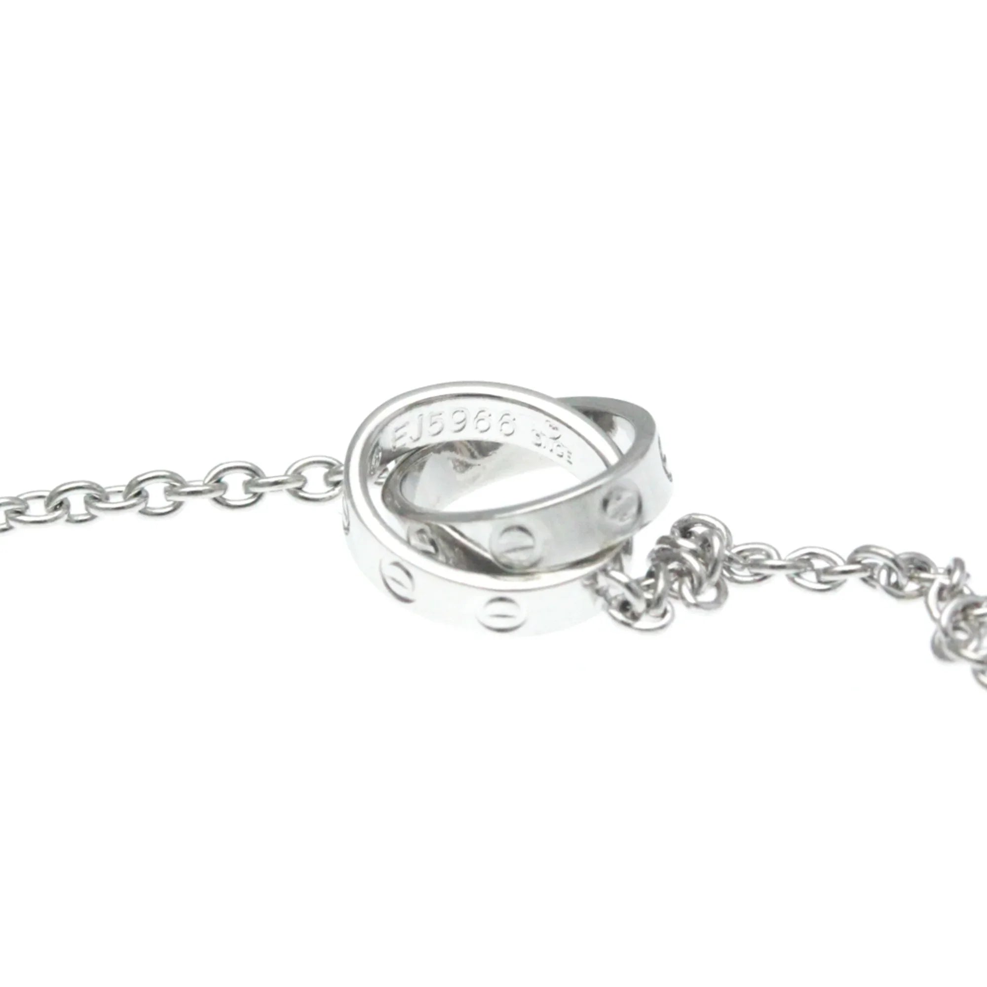 Pre-Owned Cartier Love B7212500 White Gold (18K) Women's Necklace (Good)